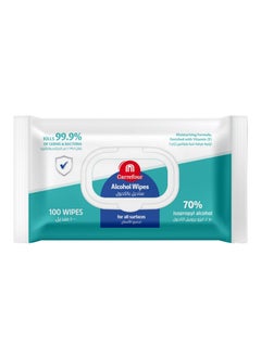 اشتري Alcohol 100 Wipes White في الامارات