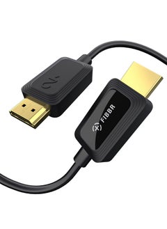 اشتري 8K Fiber Optic Hdmi Cable 66Ft 48Gbps Highspeed Hdmi 2.1 Cable 8K@60Hz 4K@120Hz Dynamic Hdr Earc Hdcp 2.3 Ultra Hd Directional Hdmi Cord Compatible With Lg Samsung Sony Tv Ps5 Bluray في الامارات