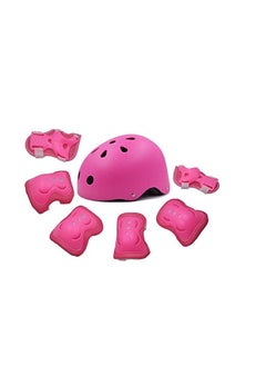 Buy Kids Helmet Arm Protections for Scooter and Cycling (pink set) in UAE