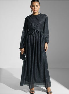 Buy Shimmer A-Line Dress in Saudi Arabia