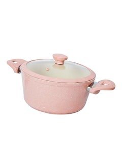 Buy Top Chef Square Granite Pot Size 20 Rose in Egypt