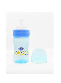 Buy Bubbles classic feeding bottle blue 180ml in Egypt