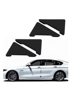 اشتري Car Door Edge Guards, 8 Pcs Car Door Corner Guards, Black Rubber Edge Protectors, Rubber Car Door Protector, Anti-Scratch and Dent Resistant, Universal 90-Degree Door Angle for All Vehicles في الامارات