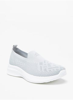 Buy Women's Textured Slip-On Sports Shoes in Saudi Arabia