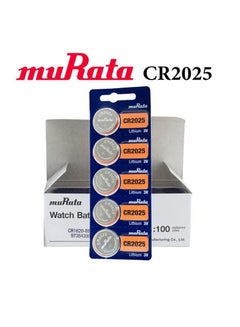 اشتري موراتا CR2025 بطارية ليثيوم 3 فولت في الامارات