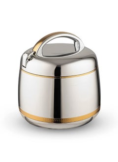 Buy Stainless Steel Insulated Food Warmer with Removable Insulated Steel Lid 2.0L in UAE