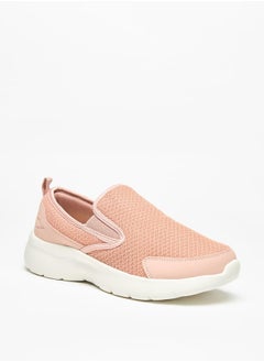 Buy Women Textured Slip-On Sports Shoes with Pull Tabs in Saudi Arabia