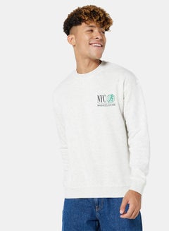Buy NYC Relaxed Fit Sweatshirt in Saudi Arabia