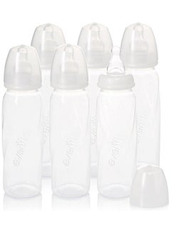 Buy Evenflo Feeding Premium Proflo Vented Plus Polypropylene Baby, Newborn and Infant Bottles - Helps Reduce Colic - Clear, 8 Ounce in UAE