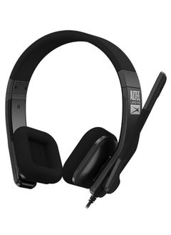 Buy Altech Lansing Wired Headphone - Model - ALBH9606 with USB Microphone On/Off Switch Mute, Noise Canceling Volume Control 3.5mm Jack Connector - Black in Egypt