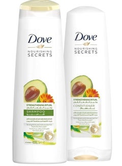 Buy Nourishing Secrets Shampoo and Conditioner Set 400+320ml Pack of 2 in UAE
