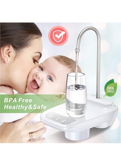 اشتري Electric Water Dispenser Wireless Portable Electric Automatic Water Pump Bucket Bottle Dispenser USB Rechargeable Water Pump,Electric Water Dispenser في الامارات