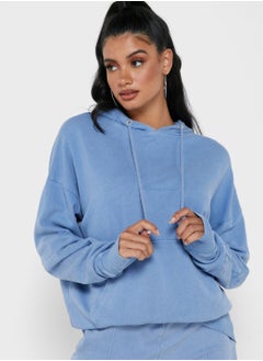 Buy Draw String Logo Hoodie in Saudi Arabia