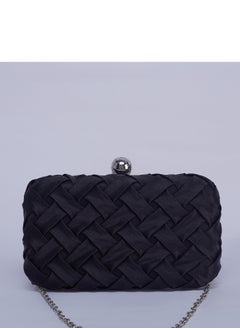 Buy Elegant Woven Satin Clutch Bag with Strape in Egypt