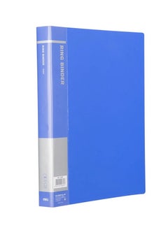 اشتري Double Ring File Folder Blue في الامارات