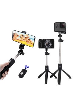 اشتري K05 Selfie Tripod Stick Stand For iPhone And Smart Android Mobile في الامارات