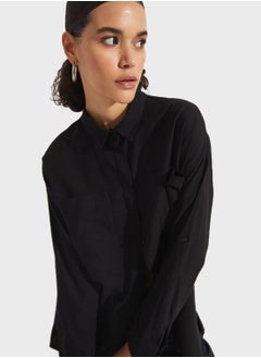 Buy Pocket Detail Button Down Shirt in UAE