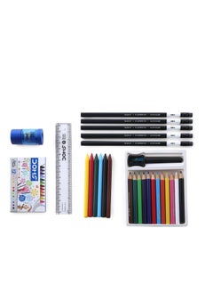 اشتري Fun Craft 7 piece art champion kit - White في الامارات