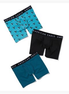 Buy 3 Pack Logo Band Trunks in UAE