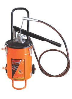 Buy Bucket Grease Pump Orange/Black 5Kg in UAE