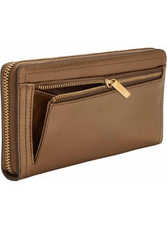 Buy Fossil Womens Logan Zip Around Clutch in UAE