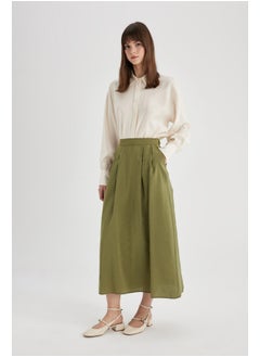 اشتري Woman A Line Woven Skirt في مصر