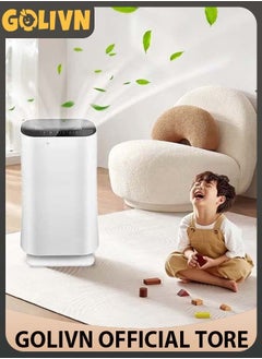 Buy Air Purifiers for Bedroom Up to 40 m², Anion Air Purifier HEPA Filter for Pollen Dander Hair Smell, low noise (25dB) in Saudi Arabia