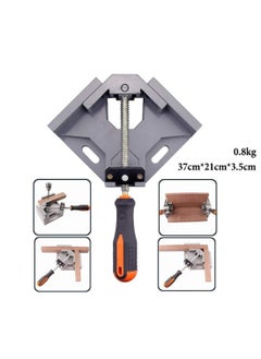 Buy Single Handle Right Angle Clamp, 90 Degree Wood Clamps For Woodworking, With Adjustable Swing Jaw Aluminum Alloy Frame Clamps, For Welding, DIY Woodworking in Saudi Arabia