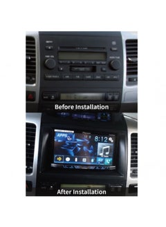 Buy Prado 2004-2009 screen + decor + 4 GB RAM + 32 GB storage + Apple CarPlay in Saudi Arabia