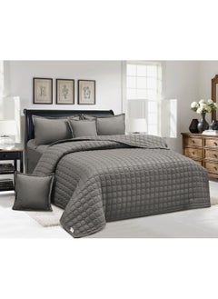 اشتري Two-piece comforter set, compressed bedspread, consisting of 6 pieces, polyester comforter, size 230 x 250 cm في السعودية