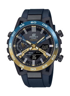 اشتري Edifice Analog+Digital Rubber Strap Men's Watch ECB-2000NP-1A في الامارات