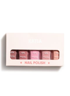 Buy Nail Polish Breathable Collection Set 11,17,18,68,70 in Saudi Arabia