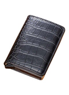 Buy Vintage Fashion Card Holder Black in UAE