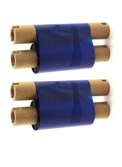 اشتري Thermal Transfer Wax Ribbon for Barcode Printers 55 mm x 74 Meters - 2 في الامارات