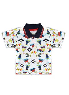 Buy Baby Boys Polo T-shirt All over Printed in Egypt