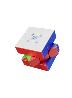 اشتري MoYu RS3M V5 3x3 Magnetic Cube Dual Adjustment with Robot Box Stickerless Latest 2023 Release في الامارات