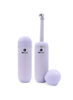 Buy ZEY LUXE Portable Bidet for Travel - Peri Bottle for Postpartum Care - Handheld Sprayer for Women & Men - Large Personal Hygiene Cleaning Bottle - 380ml - Purple in UAE