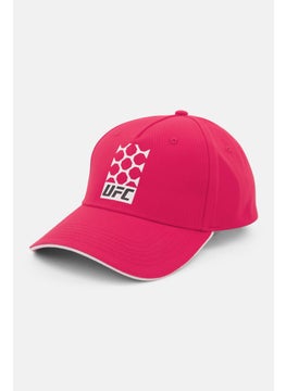 اشتري Men Graphic Printed Logo Baseball Cap, Red في السعودية