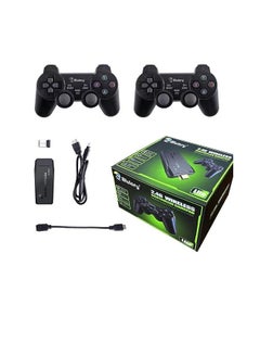 Buy Wireless Retro Game Console with Two 2.4G Wireless Controllers, Plug & Play Video Game Stick Built in 3500/10000+ Games,9 Classic Emulators, 4K High Definition HDMI Output for TV (64G) in Egypt