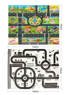 Buy 2 Pcs Portable Waterproof Non-woven Fabric Traffic Playmat in Saudi Arabia