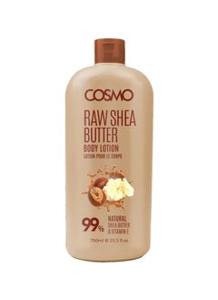 Buy Raw Shea Butter  Body Lotion Natural Shea Butter And Vitamin E 750 Ml in Saudi Arabia