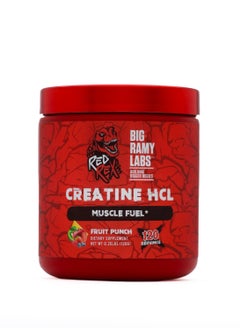 Buy REDREX- CREATINE HCL - FRUIT PUNCH - 120gm in Egypt