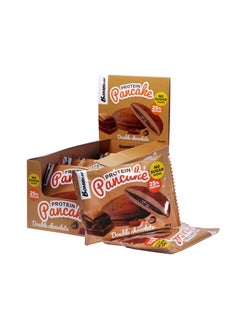 Buy Bombbar Protein Pancake Double Chocolate 40g 10pcs in UAE