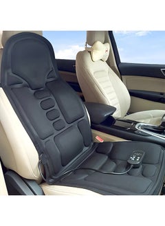 Buy Car Massage Cushion Back Neck Massager Shiatsu Massage Seat Cushion Heat Massage Chair Pad for Office Home Car in Saudi Arabia