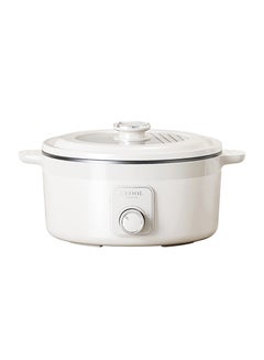Buy Electric Hot Pot 3L Multi-functional Stove-less Cooking Pot 1000W Power Non Stick Pot Overheating Boiled and Dry Protection Fry/Boil/Stew/Rinse (CN Plug) in UAE
