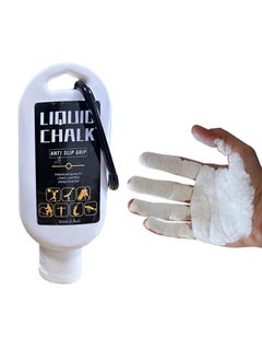 Buy Liquid Chalk，Gym Chalk， Lifting Chalk，Rock Climbing Chalk，Pole Grip，Chalk for Weightlifting Chalk，Workout Chalk，Liquid Chalk Weightlifting，Dry Hands Pole Grip（White Bottle，50ml） in Saudi Arabia