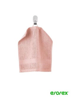 Buy Washcloth pink colour 30x30 cm in Saudi Arabia