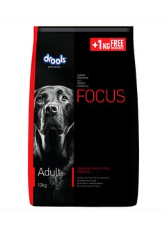 Buy Focus Adult Super Premium Dry Dog Food Multicolour 13kg in UAE