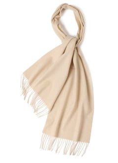 Buy Solid Color Soft And Comfortable Wool Scarf in UAE