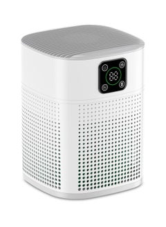 Buy Air Purifiers for Bedroom, H13 HEPA Air Purifier for Home Large Room 600 sqft, Air purifiers with 360°Air Intake, 3 Fan Speeds, 3-Stage Filtration, White in UAE